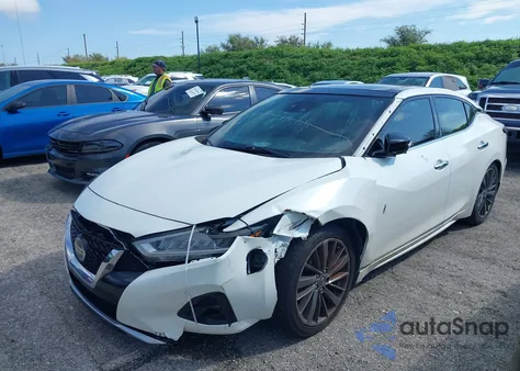 2019 Nissan Maxima 3.5 Platinum из США, поврежденный, VIN 1N4AA6AV8KC380422